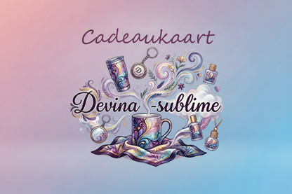 Devina-sublime cadeau kaart