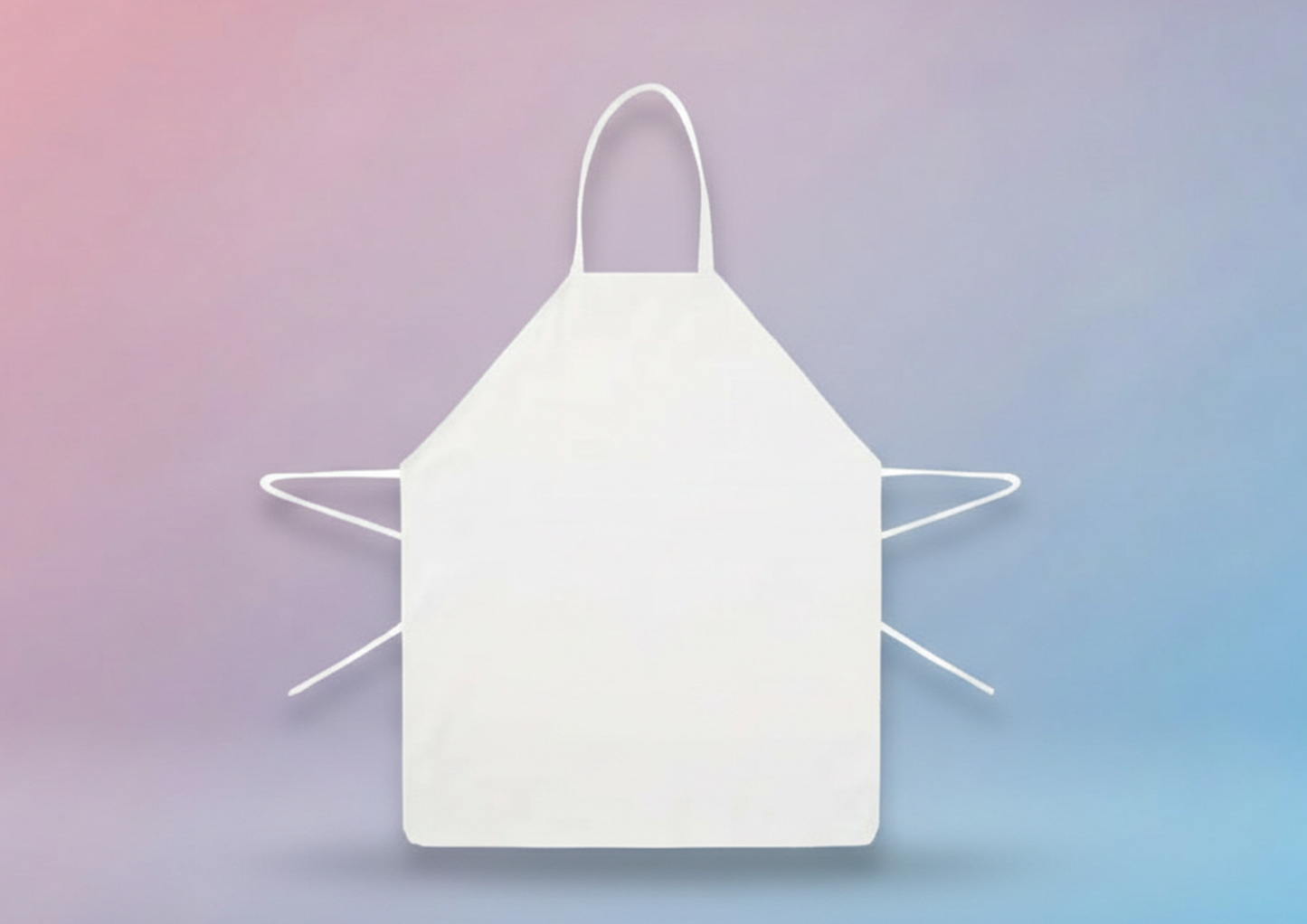 Gepersonaliseerd keuken en/of hobby schort zonder zakken